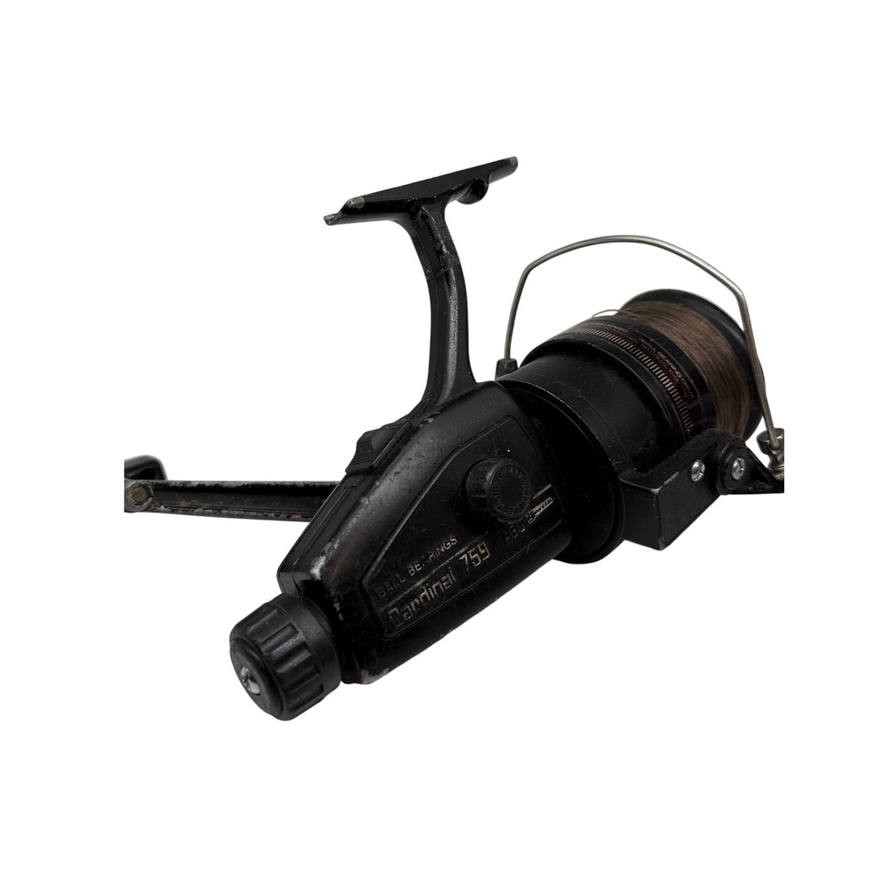 Vtg ABU Garcia‎ Cardinal 759 Black Spinning Fishing Reel Ball Bearings Japan
